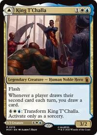 King T'Challa - Marvel Super Heroes - Magic: The Gathering card