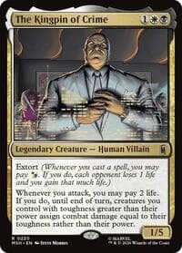 The Kingpin of Crime - Marvel Super Heroes - Magic: The Gathering card