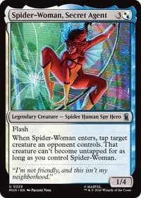 Spider-Woman, Secret Agent - Marvel Super Heroes - Magic: The Gathering card