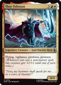 Thor Odinson - Marvel Super Heroes - Magic: The Gathering card