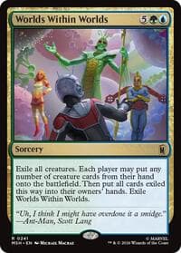 Worlds Within Worlds - Marvel Super Heroes - Magic: The Gathering card