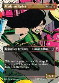 Madame Hydra (Borderless) - Marvel Super Heroes - Magic: The Gathering card