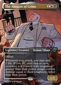 The Kingpin of Crime (Borderless) (0327) - Marvel Super Heroes - Magic: The Gathering card