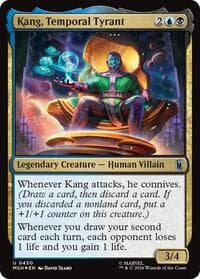 Kang, Temporal Tyrant (Surge Foil) - Marvel Super Heroes - Magic: The Gathering card