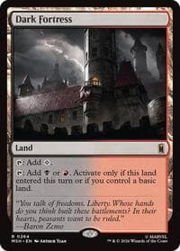 Dark Fortress - Marvel Super Heroes - Magic: The Gathering card