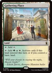 Gathering Place - Marvel Super Heroes - Magic: The Gathering card