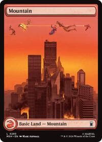 Mountain (0283) - Marvel Super Heroes - Magic: The Gathering card