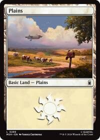 Plains (0288) - Marvel Super Heroes - Magic: The Gathering card