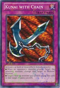 Kunai with Chain (Mosaic Rare) - Battle Pack 2: War of the Giants - YuGiOh card