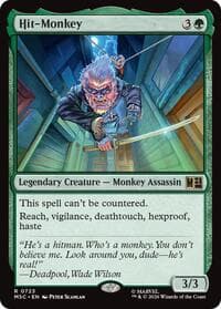 Hit-Monkey - Commander: Marvel Super Heroes - Magic: The Gathering card