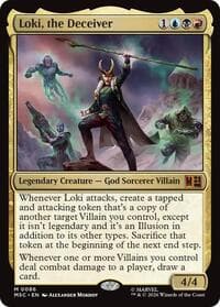 Loki, the Deceiver - Commander: Marvel Super Heroes - Magic: The Gathering card
