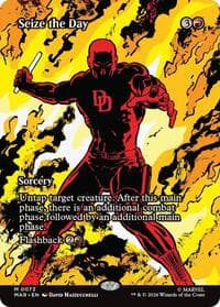 Seize the Day (Borderless) - Marvel Universe Eternal-Legal - Magic: The Gathering card