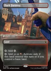 Dark Fortress (Borderless) - Marvel Super Heroes - Magic: The Gathering card