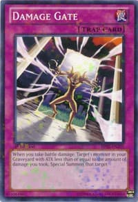 Damage Gate (Mosaic Rare) - Battle Pack 2: War of the Giants - YuGiOh card