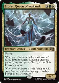 Storm, Queen of Wakanda (Surge Foil) - Commander: Marvel Super Heroes - Magic: The Gathering card