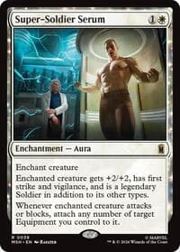 Super-Soldier Serum - Marvel Super Heroes - Magic: The Gathering card