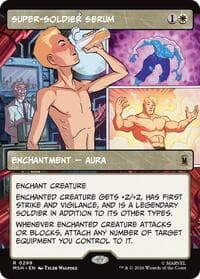 Super-Soldier Serum (Borderless) - Marvel Super Heroes - Magic: The Gathering card