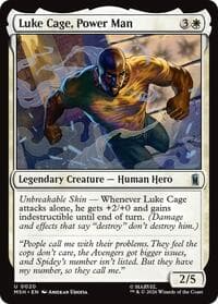 Luke Cage, Power Man - Marvel Super Heroes - Magic: The Gathering card