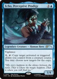 Echo, Perceptive Prodigy - Standard Showdown Promos - Magic: The Gathering card