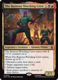 The Ruinous Wrecking Crew - Marvel Super Heroes - Magic: The Gathering card