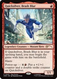 Quicksilver, Brash Blur - Standard Showdown Promos - Magic: The Gathering card