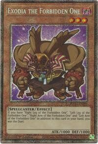 Exodia the Forbidden One (Starlight Rare) - Battles of Legend: Glorious Gallery - YuGiOh card