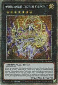 Exstellarknight Constellar Ptolemy Omega 7 (Starlight Rare) - Battles of Legend: Glorious Gallery - YuGiOh card