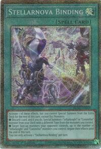Stellarnova Binding (Starlight Rare) - Battles of Legend: Glorious Gallery - YuGiOh card