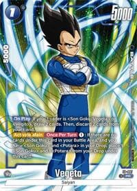 Vegeta - FP-087 (Tournament Pack 11) - Tournament and Championship Promos - Dragon Ball Super: Fusion World card
