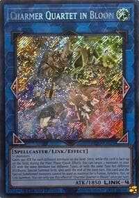 Charmer Quartet in Bloom (Secret Rare) - Blazing Dominion - YuGiOh card