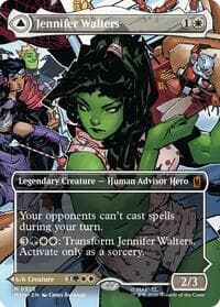 Jennifer Walters (Borderless) (0328) - Marvel Super Heroes - Magic: The Gathering card