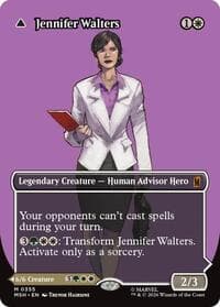 Jennifer Walters (Borderless) (0355) - Marvel Super Heroes - Magic: The Gathering card