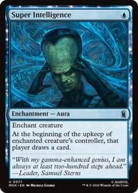 Super Intelligence - Marvel Super Heroes - Magic: The Gathering card