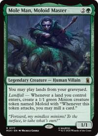 Mole Man, Moloid Master - Marvel Super Heroes - Magic: The Gathering card