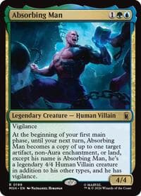 Absorbing Man - Marvel Super Heroes - Magic: The Gathering card