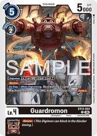 Guardromon - Digital World Shambala - Digimon Card Game card