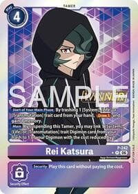 Rei Katsura (Official Store Tournament 2026 Vol. 3 Winner) - Digimon Promotion Cards - Digimon Card Game card