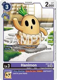 Hanimon - Digital World Shambala - Digimon Card Game card