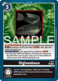 Digiseabass (Official Store Tournament 2026 Vol. 3 Participant) - Digimon Promotion Cards - Digimon Card Game card
