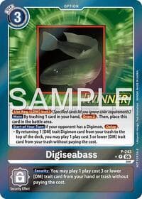 Digiseabass (Official Store Tournament 2026 Vol. 3 Winner) - Digimon Promotion Cards - Digimon Card Game card