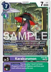 Karakurumon - Digital World Shambala - Digimon Card Game card