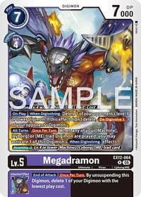 Megadramon - Digital World Shambala - Digimon Card Game card