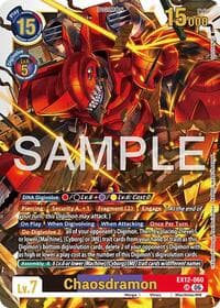 Chaosdramon - Digital World Shambala - Digimon Card Game card