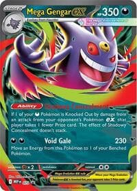 Mega Gengar ex - 073 - ME: Mega Evolution Promo - Pokemon card