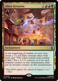 Alien Invasion - Marvel Super Heroes - Magic: The Gathering card