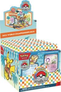 2025 World Championship Deck Display - World Championship Decks - Pokemon card