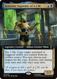 Scientist Supreme of A.I.M. (Extended Art) - Marvel Super Heroes - Magic: The Gathering card