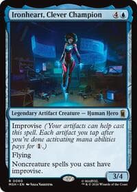 Ironheart, Clever Champion - Marvel Super Heroes - Magic: The Gathering card