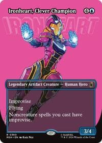 Ironheart, Clever Champion (Borderless) - Marvel Super Heroes - Magic: The Gathering card