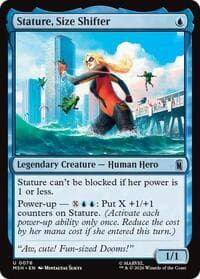 Stature, Size Shifter - Marvel Super Heroes - Magic: The Gathering card
